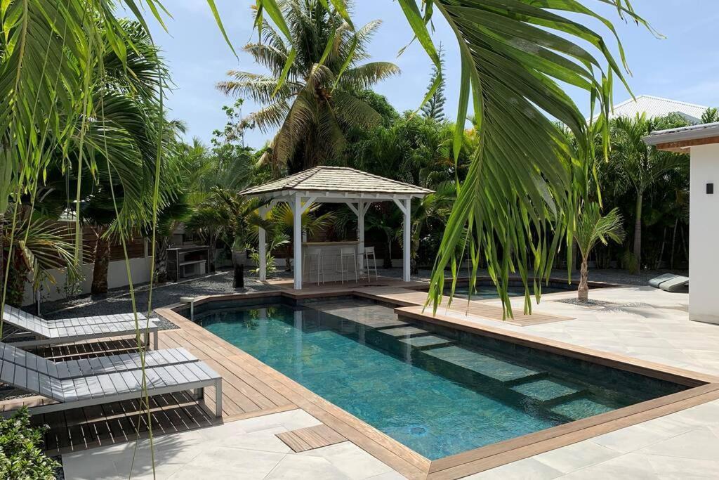 Villa Manzana : Neuve 4Ch 4Sdb 2 Piscines - Luxe Saint-Francois  Exterior foto