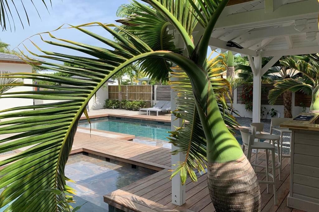 Villa Manzana : Neuve 4Ch 4Sdb 2 Piscines - Luxe Saint-Francois  Exterior foto