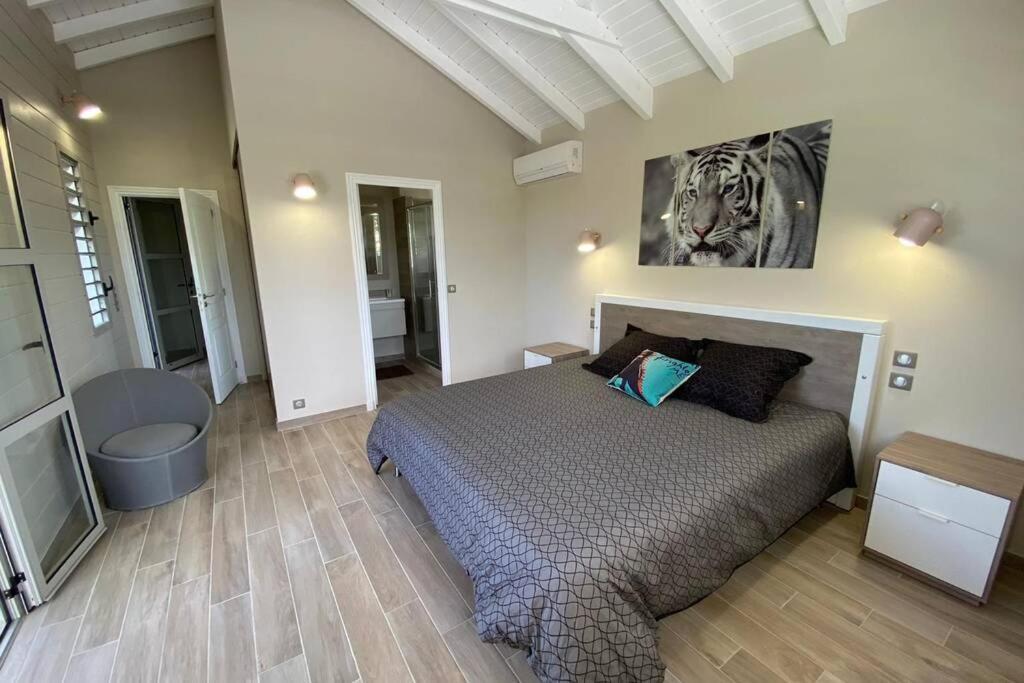 Villa Manzana : Neuve 4Ch 4Sdb 2 Piscines - Luxe Saint-Francois  Exterior foto