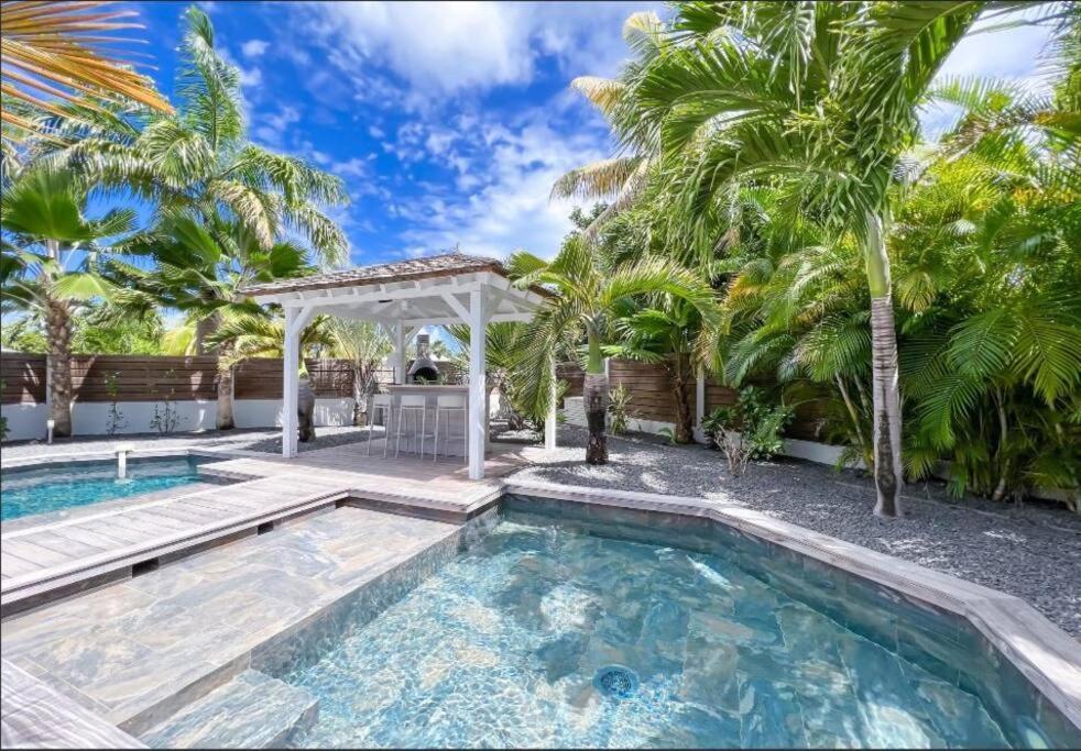 Villa Manzana : Neuve 4Ch 4Sdb 2 Piscines - Luxe Saint-Francois  Exterior foto