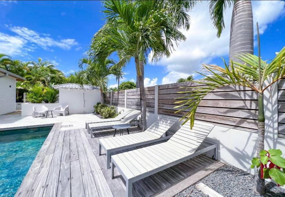 Villa Manzana : Neuve 4Ch 4Sdb 2 Piscines - Luxe Saint-Francois  Exterior foto